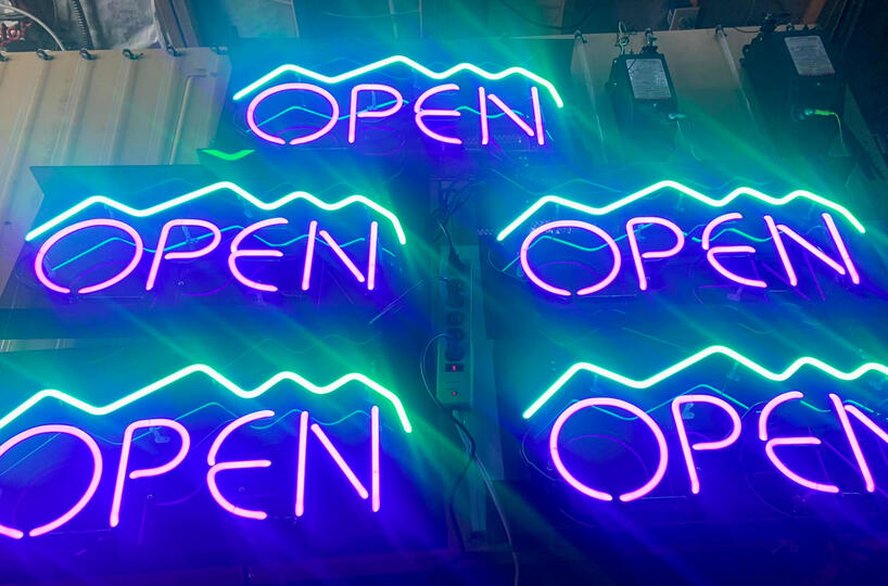 Mary's Mountain Cookies signage